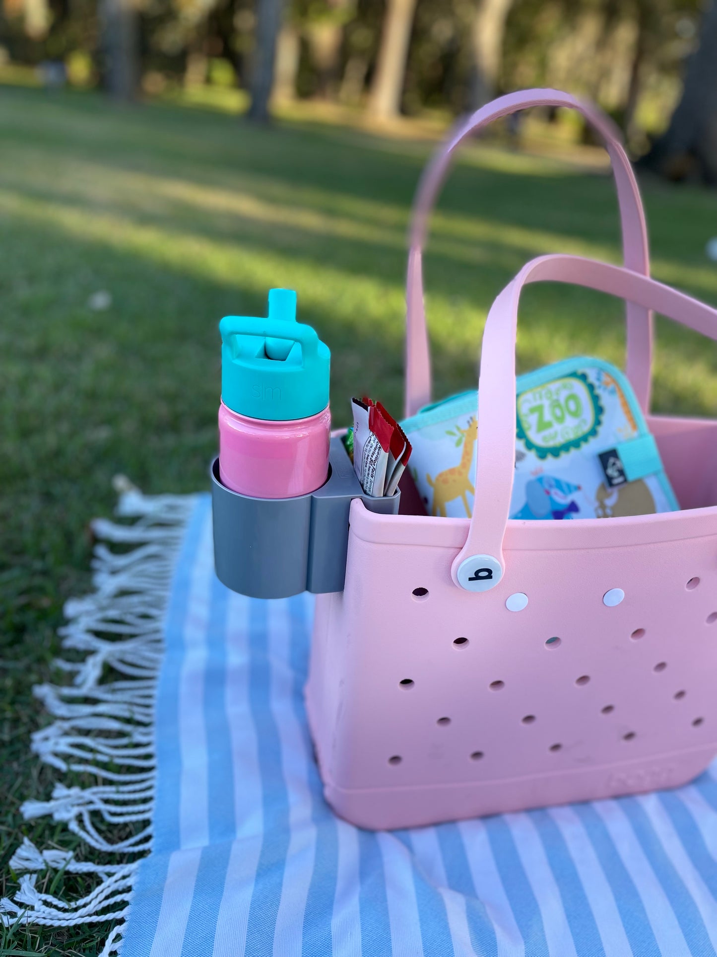 Cup and Phone Holder for Bogg Bag and Simply Southern Totes