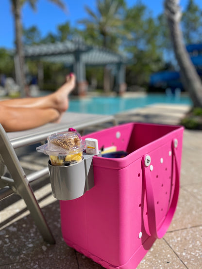 Cup and Phone Holder for Bogg Bag and Simply Southern Totes